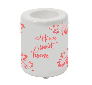 Керамичен свещник Home sweet home