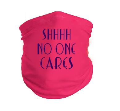 Бандана шал Shhh No One Cares