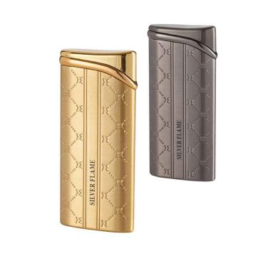 Метална запалка Silver Flame