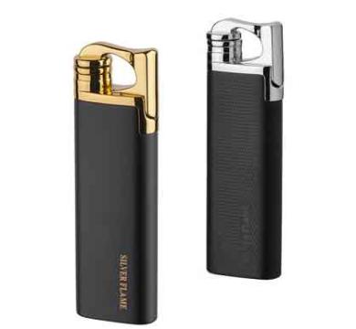 Метална запалка Silver Flame